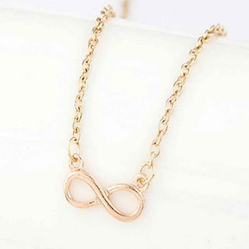 Collar con colgante infinito