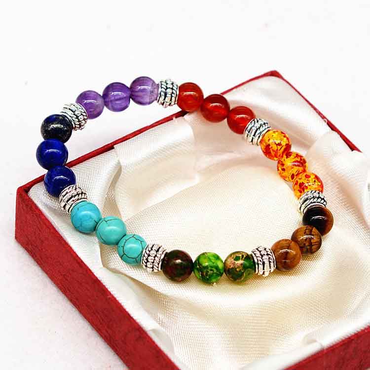 Pulsera de piedras de cristal Ágata