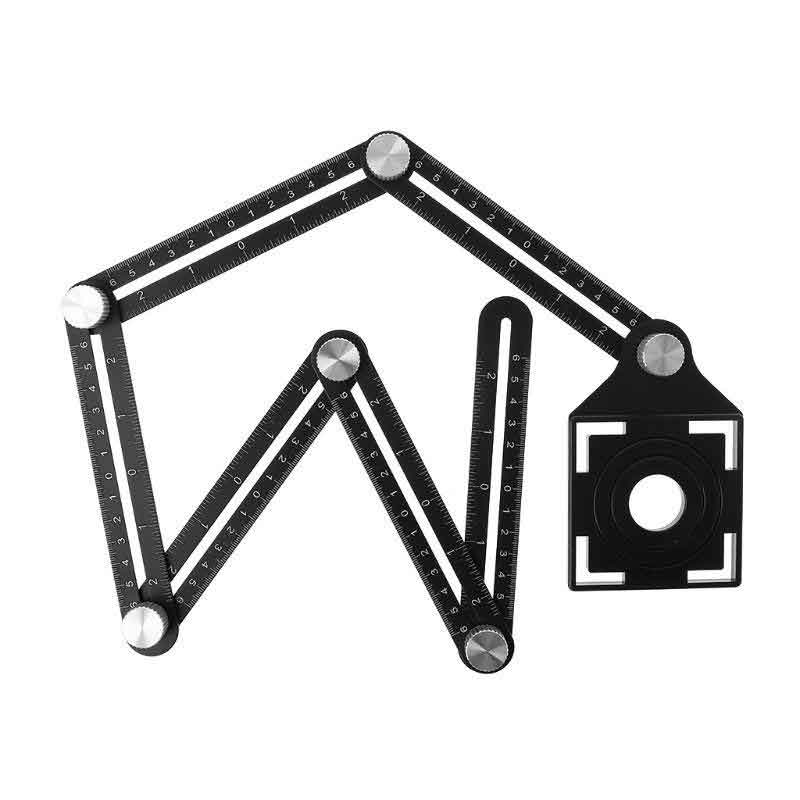 Regla Multi ángulos localizador de aberturas de baldosas para cerámica