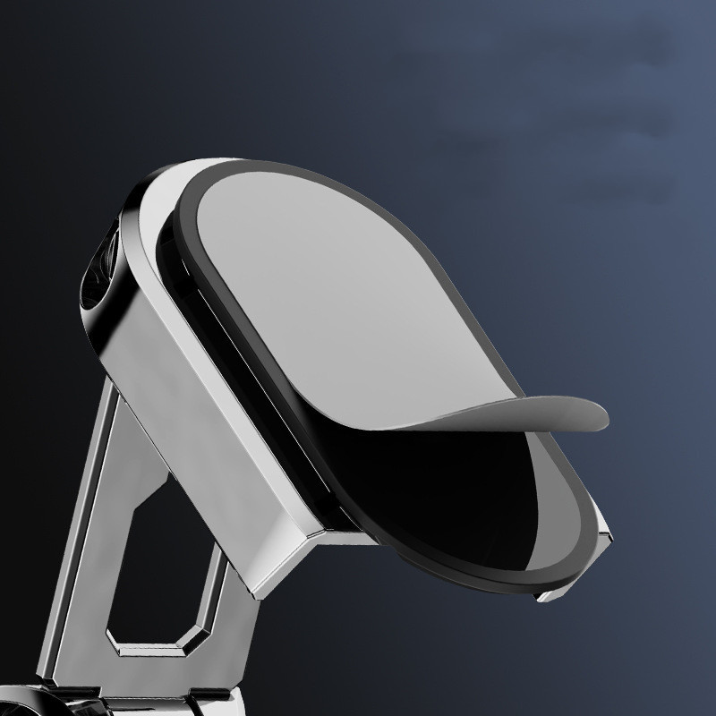 Soporte pequeño para teléfono, magnético y plegable para automóvil - Imagen 5