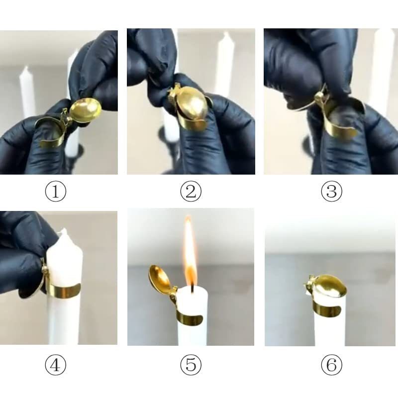 Vela Snuffer, extintor automático para evitar incendios