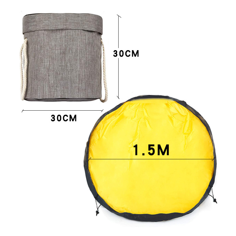 Bolso cubico para almacenamiento de juguetes - Imagen 3