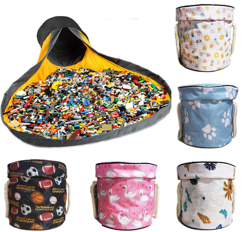 Bolso cubico para almacenamiento de juguetes - Imagen 4