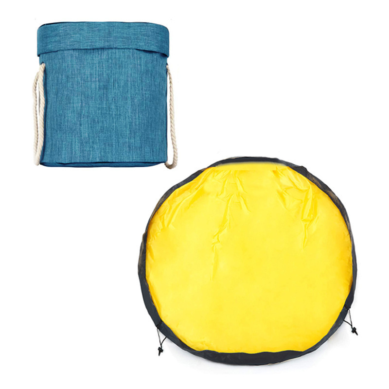 Bolso cubico para almacenamiento de juguetes