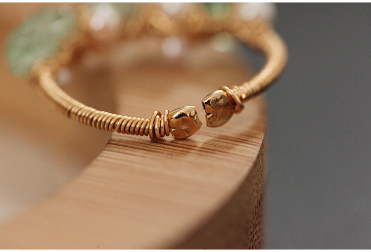 Anillo de flor de punto de piedra - Imagen 3