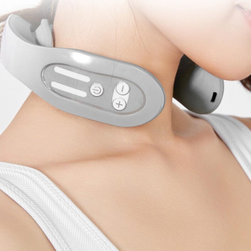Masajeador EMS para cuello  con puntos de acupuntura y sistema de calor