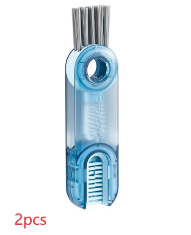 Cepillo pequeño 3 en 1 para limpieza de tapa de vaso o botella - Imagen 10