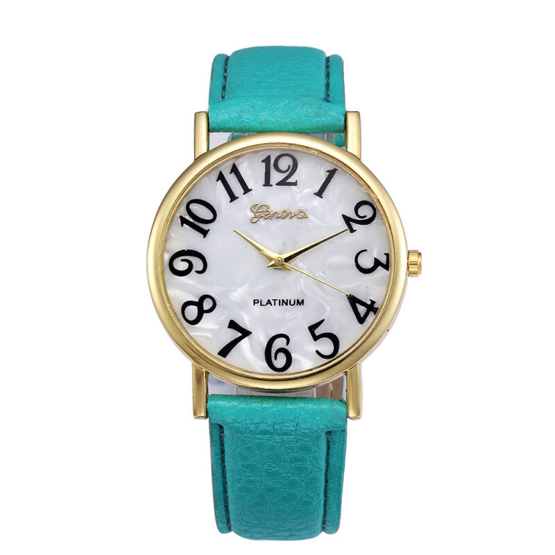 Reloj de Ginebra con correa de mármol
