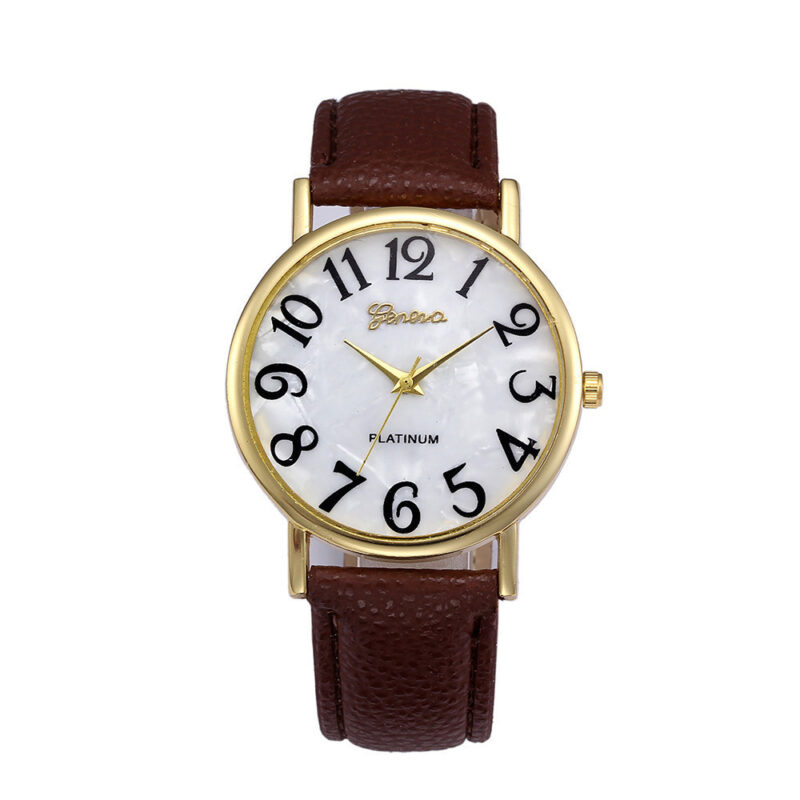 Reloj de Ginebra con correa de mármol