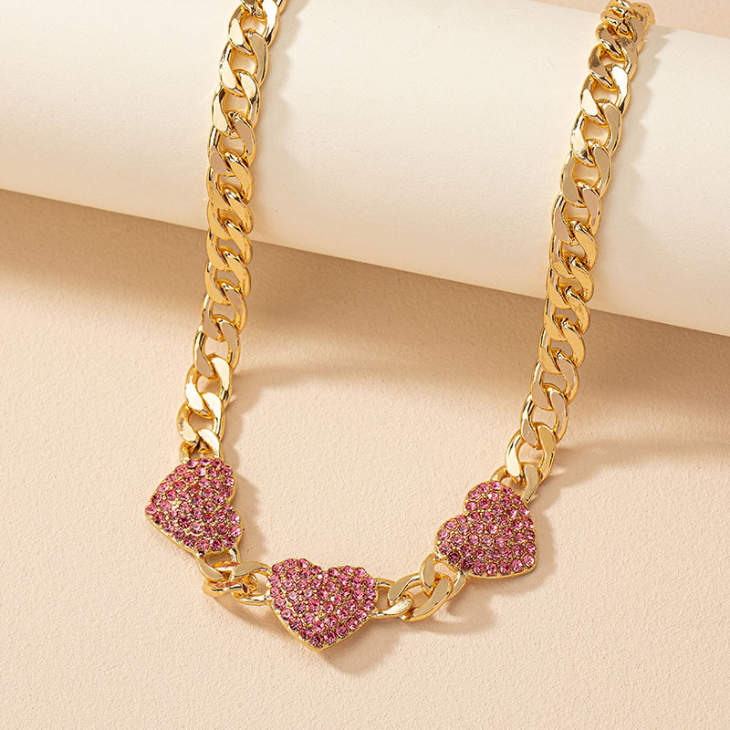 Collar de corazón amoroso para mujer